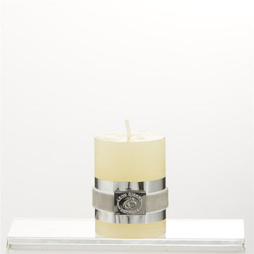 Rustic bloklys gul lille LENE BJERRE