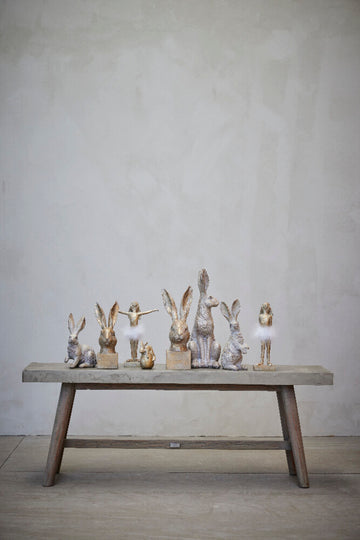 Semina dekoration H32,5 cm. lys guld Lene Bjerre Design DK