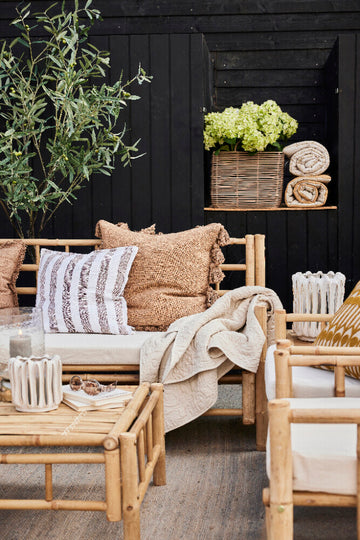 Marlille lanterne hvid keramik H16,5 cm LENE BJERRE