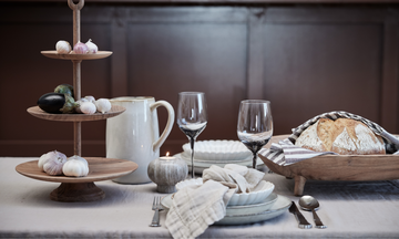 Efterårsborddækning